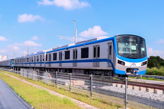 Tuyến metro số 1 TP.HCM chính thức lùi thời gian hoàn thành đến năm 2024