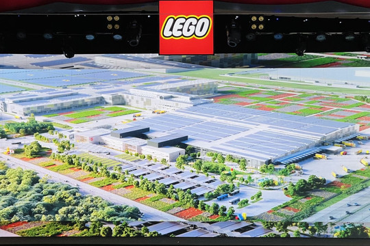Cập nhật tiến độ xây dựng của nhà máy LEGO thứ 2 của châu Á tại Việt Nam