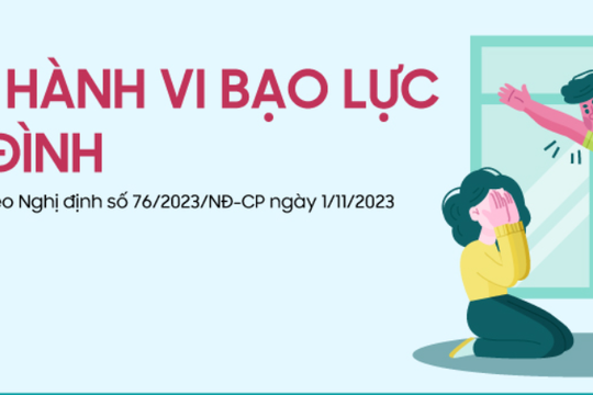 Infographics: Các hành vi bạo lực gia đình