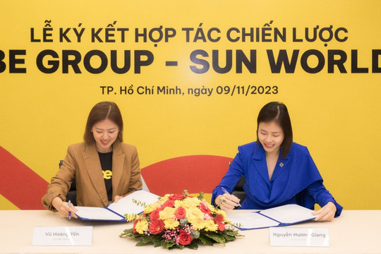 Sun World bắt tay Be Group nâng cao trải nghiệm du khách