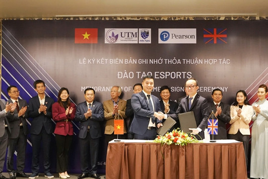 Trường đại học Việt Nam hợp tác với Vương Quốc Anh đào tạo thể thao điện tử