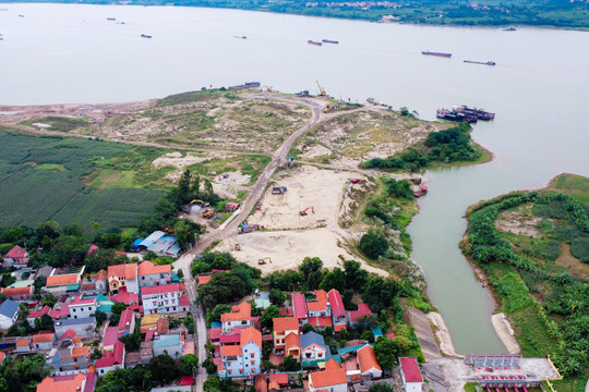 Hà Nội: Chuyển hồ sơ công an điều tra 7,8ha bãi cát có dấu hiệu khai thác trộm