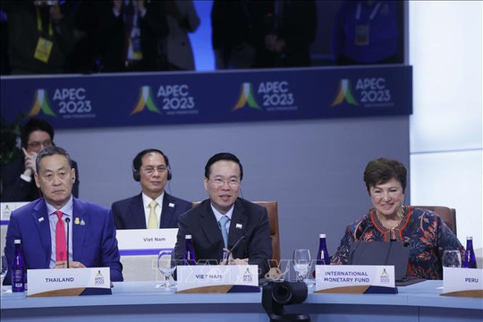 Chủ tịch nước Võ Văn Thưởng dự Hội nghị các Nhà Lãnh đạo các nền kinh tế APEC