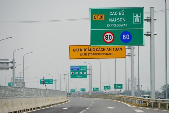 Nghiên cứu mở rộng cao tốc Cao Bồ - Mai Sơn lên 6 làn xe