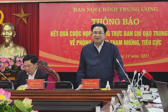 Phó Ban Nội chính Trung ương nói về vụ ông Lưu Bình Nhưỡng