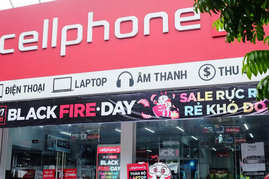 CellphoneS sale đậm trong 4 ngày Black Fire-day
