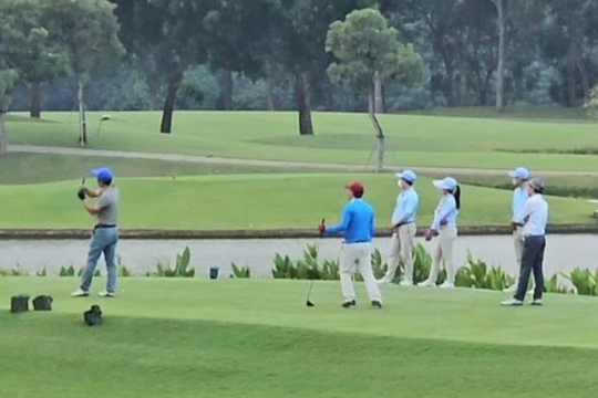 Phó Thủ tướng yêu cầu Bắc Ninh báo cáo thông tin GĐ sở chơi golf giờ hành chính