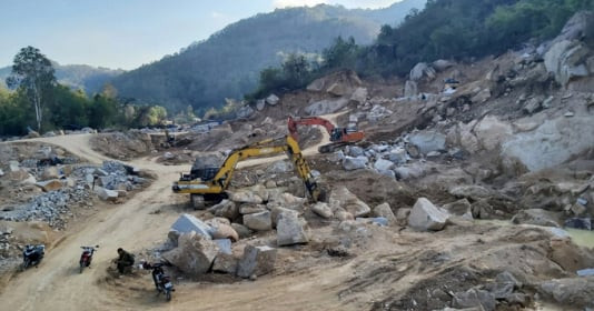 Chính quyền phản hồi vụ mỏ đá Mỹ Phong – Hòa Bình "sát sườn" khu vực dân cư gây nguy hiểm