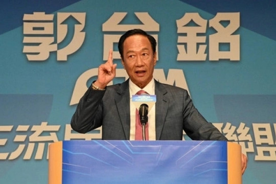 Tỷ phú sáng lập Foxconn rút khỏi cuộc đua vào ghế người đứng đầu Đài Loan