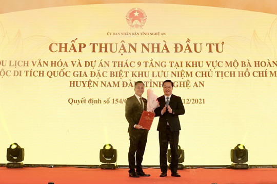 Khởi công 2 dự án thuộc Quy hoạch bảo tồn, tôn tạo, phát huy giá trị Khu lưu niệm Chủ tịch Hồ Chí Minh