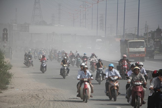 Một số khu vực của Hà Nội có chất lượng không khí ở mức nguy hiểm