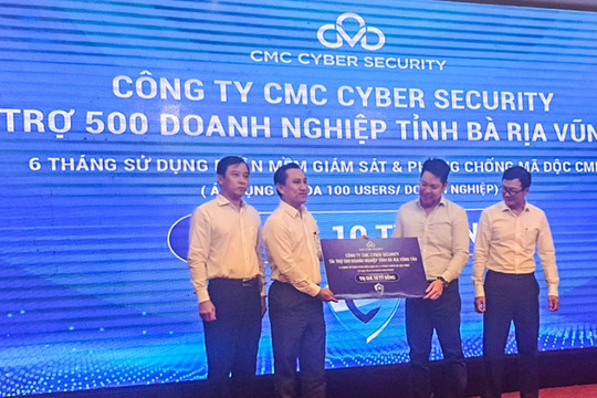 CMC hỗ trợ 500 doanh nghiệp Bà Rịa - Vũng Tàu đẩy mạnh chuyển đổi số