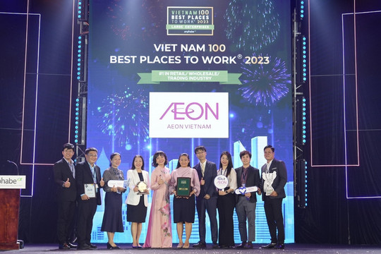 ‘Chìa khoá’ để AEON Việt Nam duy trì vị trí ‘Nơi làm việc tốt nhất’ ngành bán lẻ