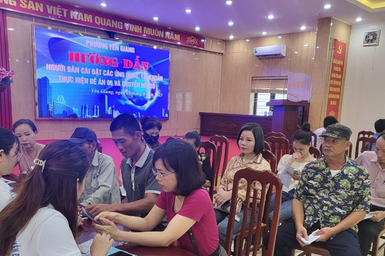 Quảng Ninh phát huy tối ưu lực lượng tổ công nghệ số cộng đồng