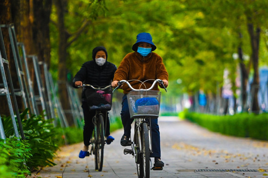 Hiện trạng 2 tuyến đường thí điểm cho xe đạp ở Hà Nội