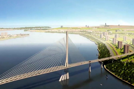Cây cầu hơn 11.000 tỷ cắt đường, vượt sông chuẩn bị được khởi công, hứa hẹn là cầu dây văng lớn nhất TP.HCM