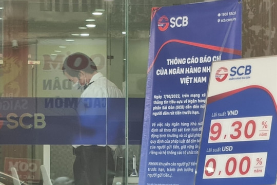 Liên tục đóng cửa hàng loạt, ngân hàng SCB còn bao nhiêu phòng giao dịch và chi nhánh hoạt động?