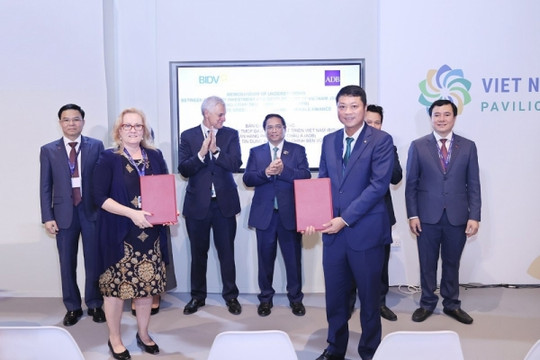BIDV hợp tác với ADB và Standard Chartered thúc đẩy tài chính bền vững