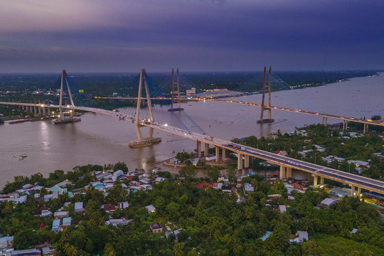 Cầu Mỹ Thuận 2 hơn 5.000 tỷ đồng trước dịp khánh thành