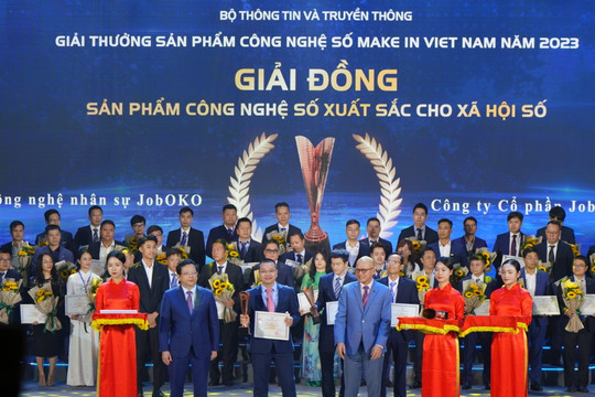 JobOKO - giải Đồng tại Giải thưởng Sản phẩm công nghệ số Make In Viet Nam 2023