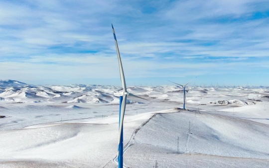 Dự án điện gió trên đất liền lớn nhất Trung Quốc: Nằm giữa sa mạc, công suất 3 triệu kW