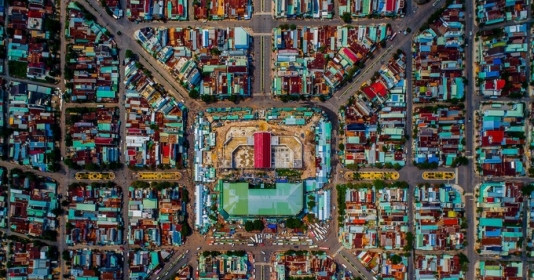 Chiêm ngưỡng thị xã quy hoạch đẹp nhất Việt Nam, nhà cửa trật tự, những con đường thẳng tắp chạy về trung tâm