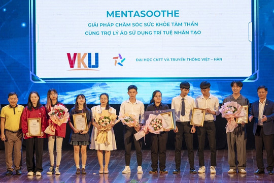 20 dự án khởi nghiệp đổi mới sáng tạo của sinh viên giành giải VietFuture 2023