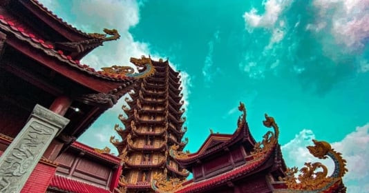 Ngôi thiền tự cổ 'xứ chùa Bắc' sở hữu tòa tháp độc nhất Việt Nam: Bên trong cất giữ 158 tượng Phật và 108 quả chuông dát vàng, 2 lần được vinh danh kỷ lục thế giới