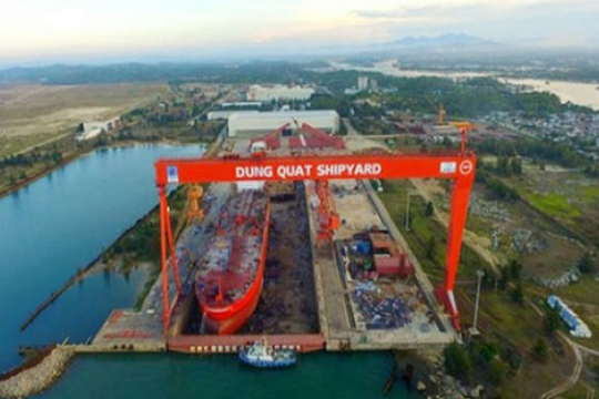 Xử lý khoản nợ 7.000 tỷ đồng của nhà máy đóng tàu Dung Quất