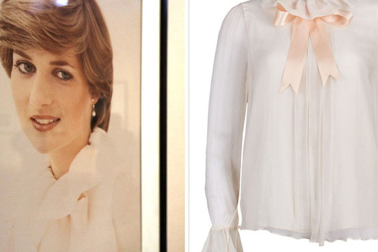 Váy của Công nương Diana được bán với giá 1,1 triệu USD