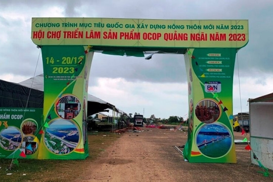 Doanh nghiệp 'chê' hội chợ OCOP Quảng Ngãi, Chủ tịch UBND tỉnh yêu cầu báo cáo khẩn