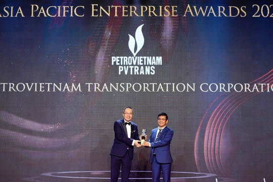 PVTrans nhận ‘cú đúp’ giải thưởng tại APEA 2023