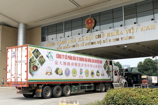 Thị trường Trung Quốc rộng mở cho nông sản Việt Nam