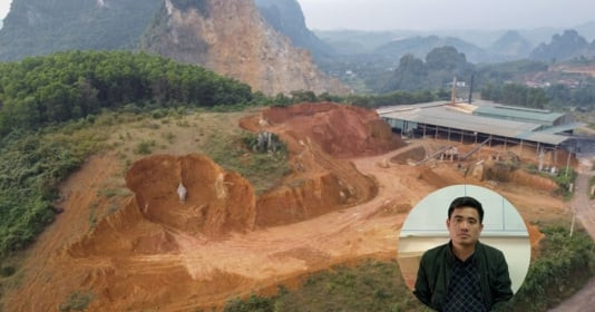 Cận cảnh mỏ đất khiến một giám đốc công ty ở Hòa Bình bị khởi tố