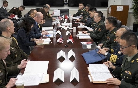 Tiết lộ nội dung quan chức quân đội Mỹ - Trung Quốc thảo luận ở Washington