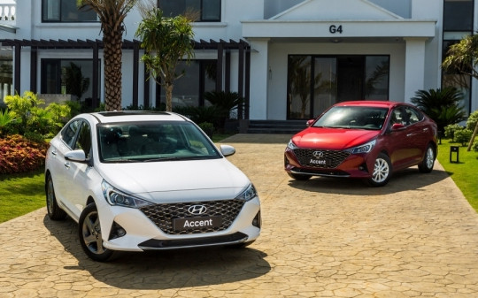 Doanh số bán xe tháng 12 của TC Group tăng gần 40%, 'xe quốc dân' Hyundai Accent tiếp tục dẫn đầu