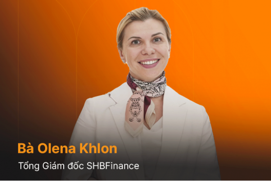 SHB Finance bổ nhiệm bà Olena Khlon làm Tổng Giám đốc