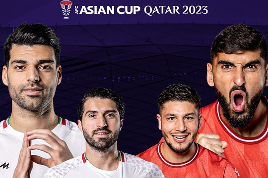 Trực tiếp bóng đá Asian Cup Iran vs Palestine, 0h30 ngày 15/1
