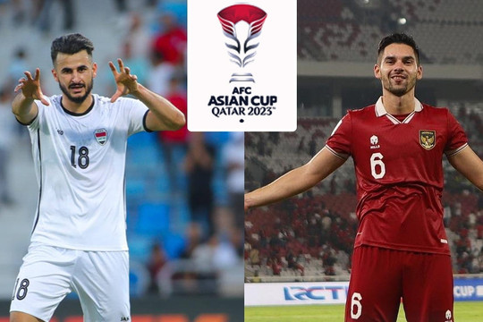 Trực tiếp bóng đá Indonesia vs Iraq: Xem giò đối thủ của tuyển Việt Nam