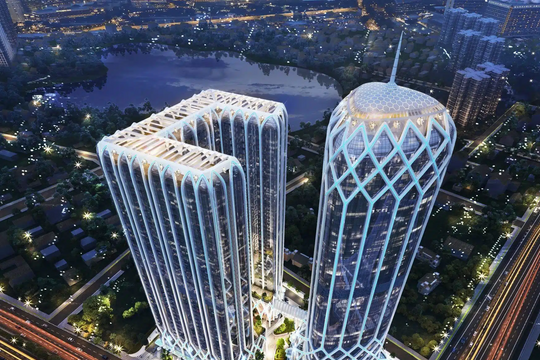 Tòa tháp cao nhất đất Cảng có độ khó không kém Landmark 81: Ứng dụng kết cấu chịu lực hiếm gặp ở trên thế giới, đạt kỷ lục tiến độ hơn 2 ngày/sàn