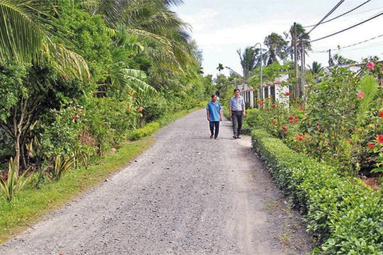 Huyện Tam Bình (Vĩnh Long) đạt chuẩn nông thôn mới