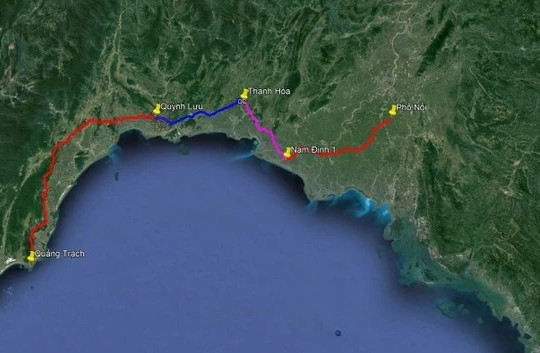 Đồng loạt thi công các dự án đường dây 500kV mạch 3 từ Quảng Trạch tới Phố Nối