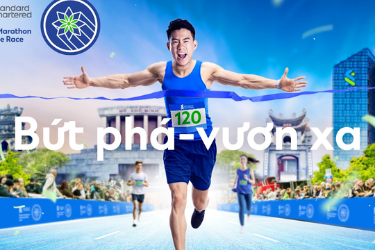 Giải chạy danh tiếng Standard Chartered Marathon lần đầu diễn ra ở Việt Nam
