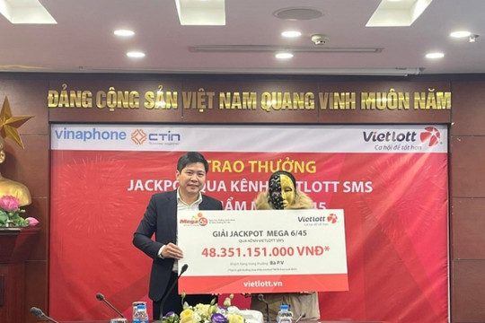 Vietlott tìm thấy nữ chủ nhân trúng giải Jackpot 48 tỷ đồng sau gần 6 năm