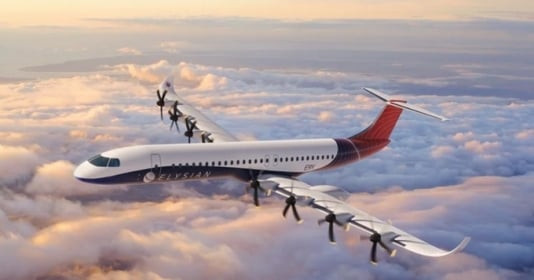 Mẫu máy bay điện chở khách lớn nhất thế giới: Có thể chở được 90 hành khách với tầm hoạt động lên đến 1.000km, bay 800km cho mỗi lần sạc
