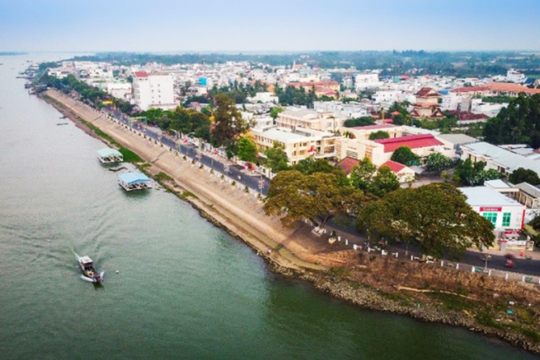 Thị xã có cửa khẩu đường sông duy nhất trên biên giới Việt Nam và Campuchia sắp lên thành phố
