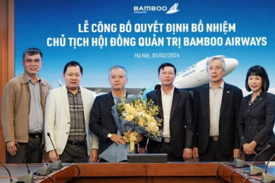 Bamboo Airways có Chủ tịch HĐQT mới, là 'người cũ' của Sacombank