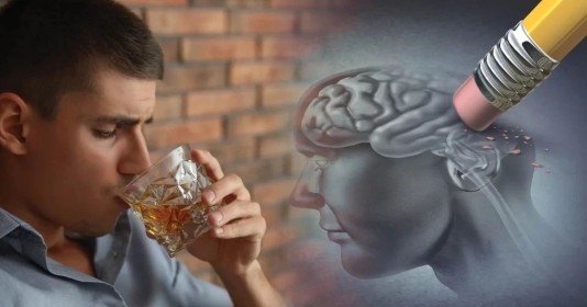 Độ tuổi nên bỏ rượu hoàn toàn để tránh ảnh hưởng đến não