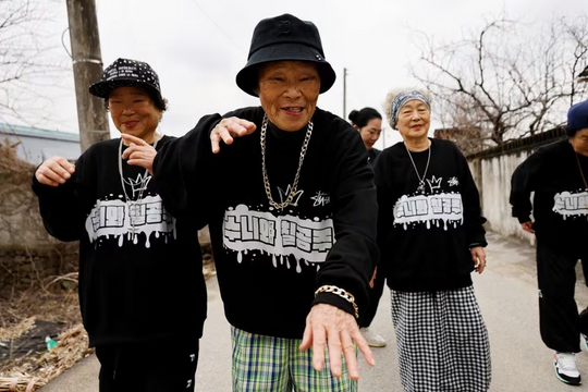 Những bà nội hiphop Hàn Quốc