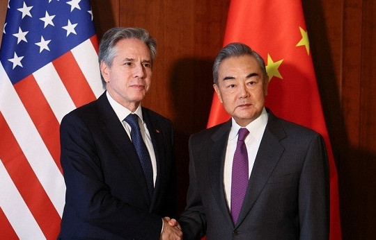 Ngoại trưởng Mỹ - Trung Quốc gặp mặt, thảo luận nhiều vấn đề 'nóng'